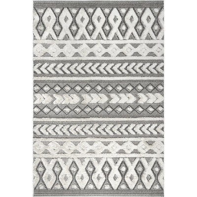 Rebecca High Low Textured Shaggy Area Rug
