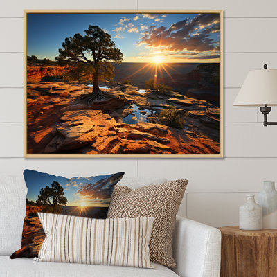 Canyon Rhapsody II - Landscapes Canvas Prints