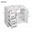Meuble-lavabo 36 po avec lavabo en céramique