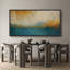 Grande impression sur toile encadrée, impression de paysage abstrait pour la décoration intérieure moderne-118736949-118736950