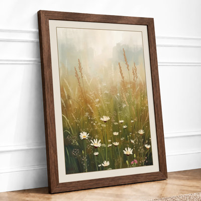 Misty Meadow Botanical - Framed Print