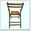 Chaise pour événement spécial pliante en bois à lattes Furniture-108831304