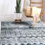 Tapis géométrique lavable à la machine Aynath-67083428