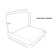 River Brook Outdoor 6'' Replacement Cushion Set Cushion