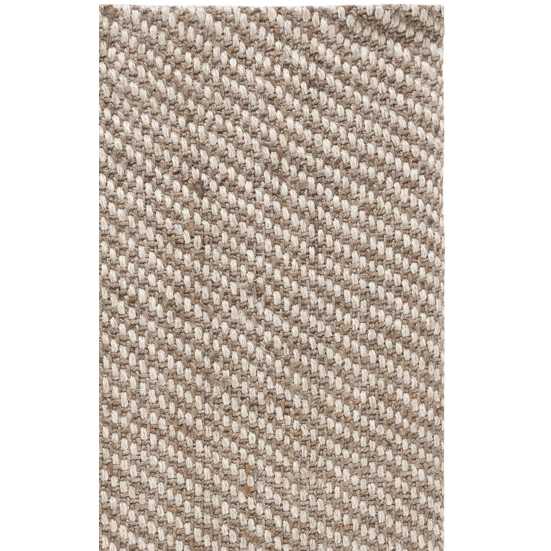 Tapis brun en jute / sisal Erroll, Rectangle de 10 pi x 14 pi