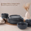 Bevery Piece Stoneware Dinnerware Set - Service for 4-1305716026