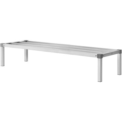 Newly Upgraded! Aluminum Dunnage Rack Stationary Dunnage Rack Storage Rack