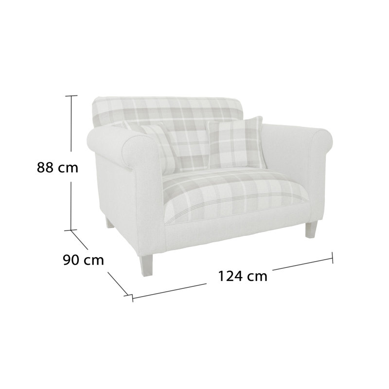 Crowders 2 Seater Loveseat
