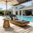 Outdoor Recliner with Water-Resistant Lounge Cushion-338713214