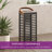 19.7'' Solar Powered Outdoor Floor Lamp