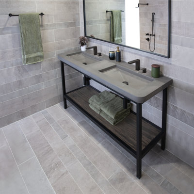 Newterra Double Bathroom Vanity Top with Sink