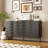 31.4" H Black Sideboard
