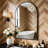 Tempered Glass and Aluminum Alloy Framed Decorative Wall Mirror-257386888-253787222