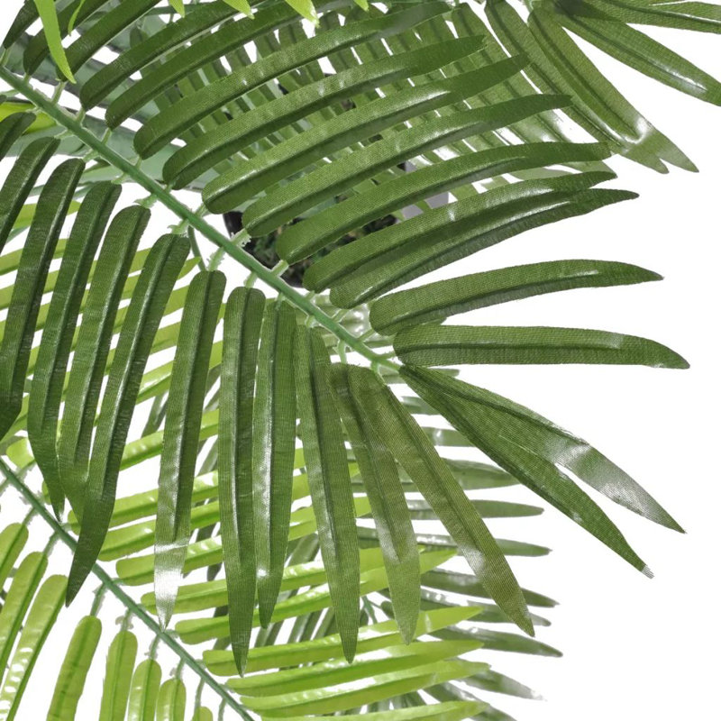 130cm Faux Palm Plant in Pot, 130cm H x 17.8cm W x 17.8cm D