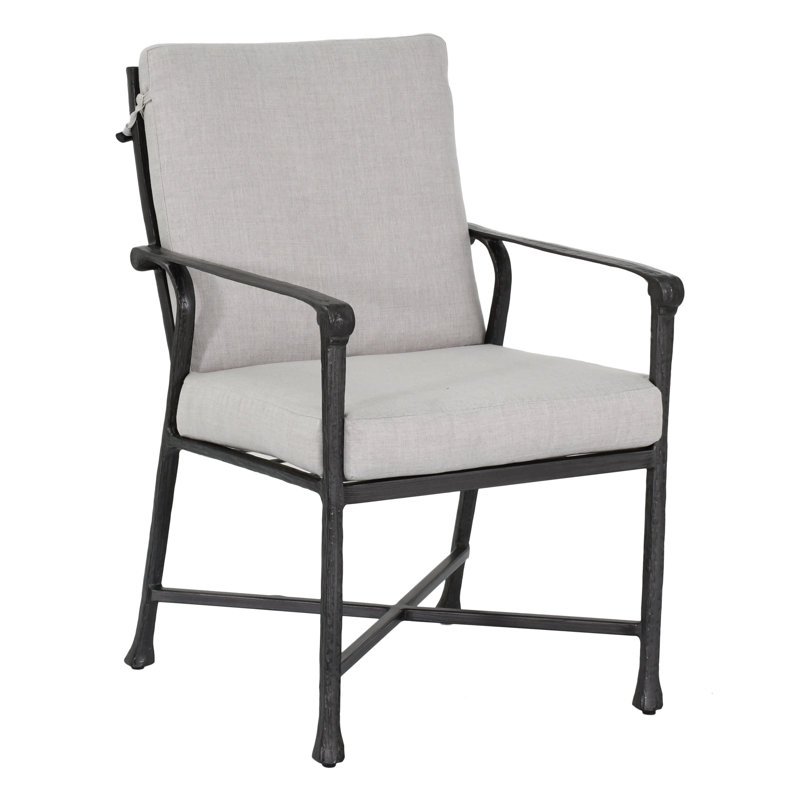 Chaise de patio avec coussin Marquis