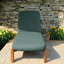 Adjustable Patio Chaise Lounges, Acacia Wood Modern Rustic Poolside