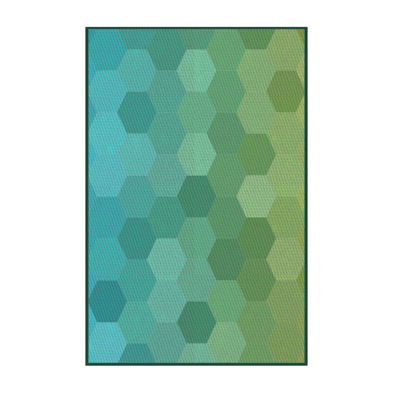 Floral Indoor Rug, Rectangle 2' x 5'