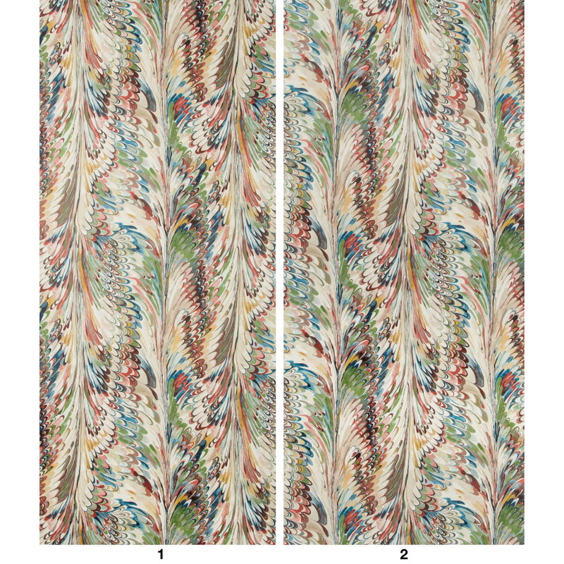 Taplow Paper 16.35' L x 53.7" W Wall Mural, Spice/Leaf