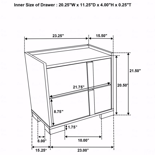 Dimensions du produit