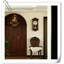 Pendule rétro d'aspect bois-475624316