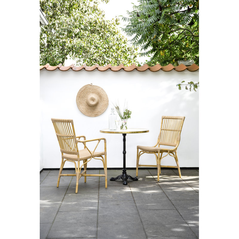 Piano Outdoor Dining Armchair, Natural