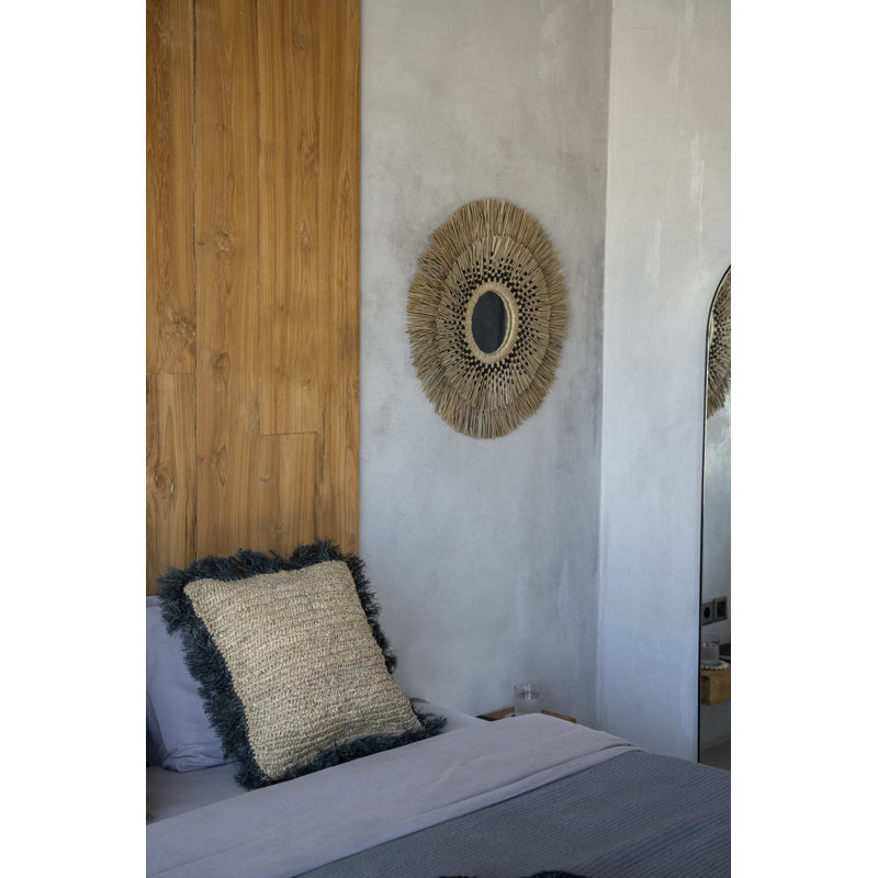 Ogallala Shell Round Mirror