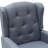 Recliner Wingback Chair Tufted Arm Chair Recliner Fabric Push Back Recliner-673111387