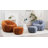 Compression Comfy Pumpkin Bean Bag Couch Sofa Chair,Soft Teddy Fabric Bean Bag Chair With Ottoman-1262828845