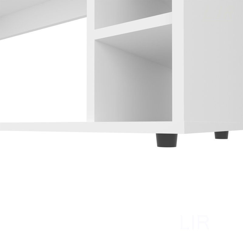 Meuble télé Mountainair, Blanc