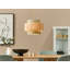 Palbra 1 - Light Natural Shaded Pendant