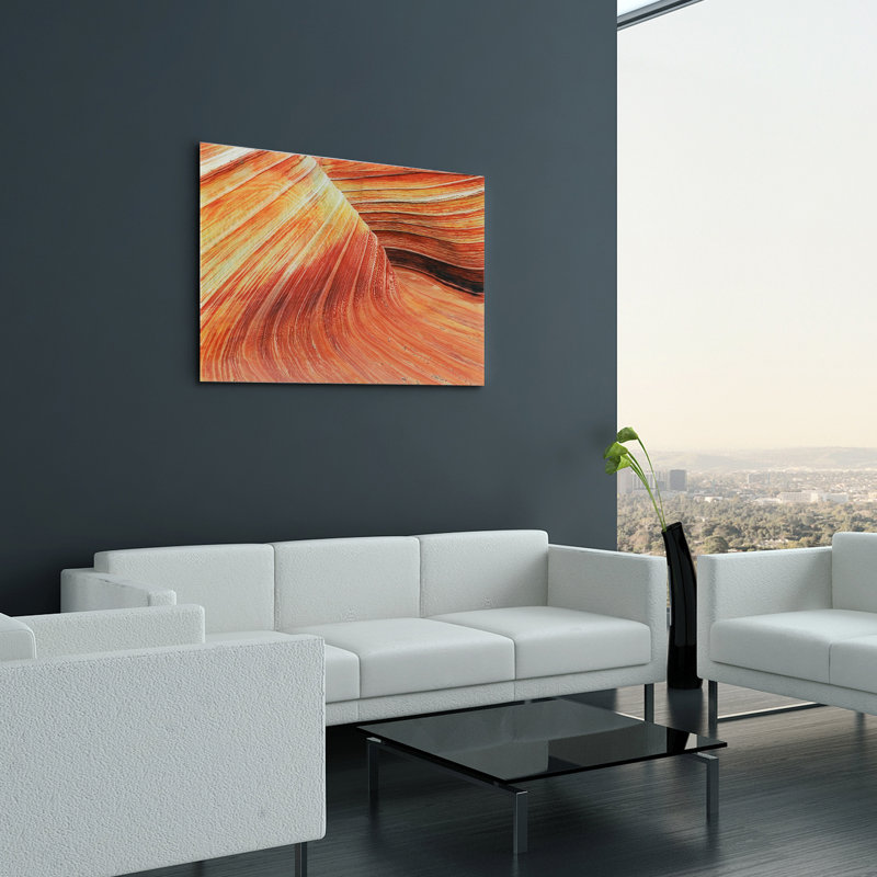 « painted rock », impression sur verre
