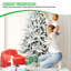 Arbre de Noël enneigé 6 pi-612671895-612671884-612671892