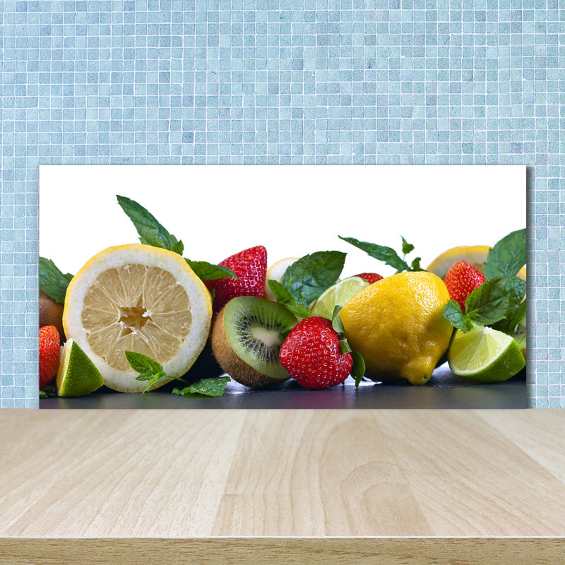 Loen 50cm W x 100cm L Glass Peel and Stick Panel