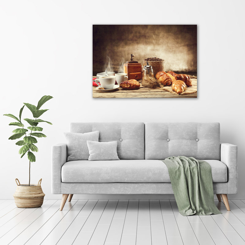 Breakfast - No Frame Print on Canvas