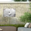 Décoration murale d'extérieur fleur infrarouge 2-1199743032