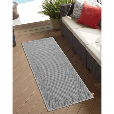 Weibel Geometric Indoor / Outdoor Area Rug
