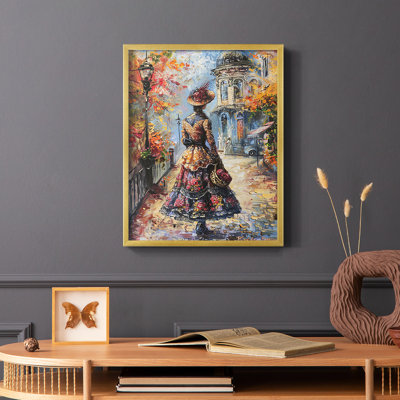WOMEN Series DCLxxxi - reproduction encadrée de qualité supérieure - prête à être accrochée - aucun clou requis