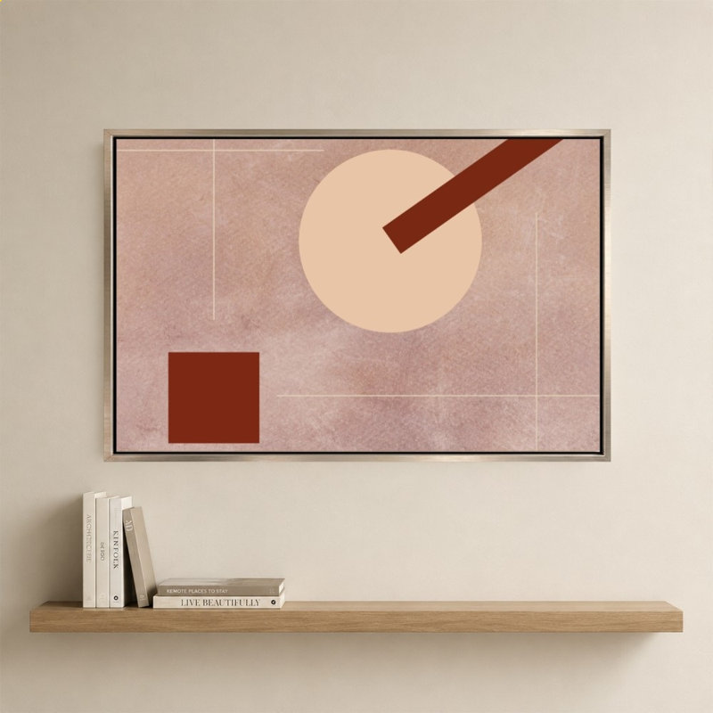 Lune moderne par SD graphiques Studio - impression sur toile