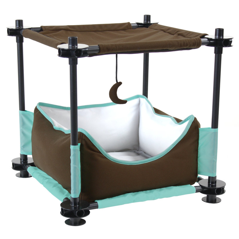 Alahbasri Fleece Elevated Pet Bed