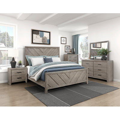 Silas Solid Wood Bed Frame