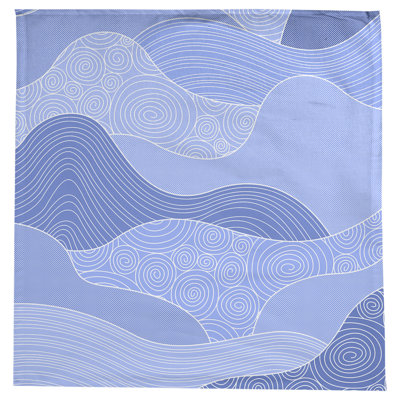 Nappe ondulations à la main Leffel