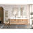 84'' Double Bathroom Vanity with Engineered Marble Top-957883611-957883609-957883610