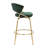 Lakyia Swivel Upholstered Counter Stool with Metal Frame-81614624
