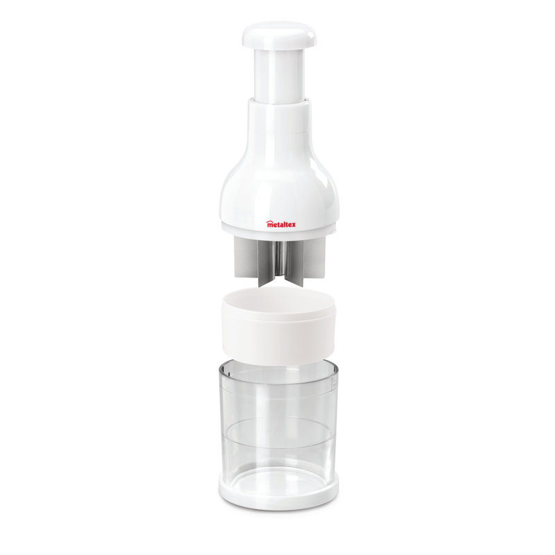Twist Onion Chopper With Stainless Steel Blades