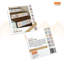 5.91'' W x 5.91'' L PVC Peel and Stick Field Tile