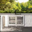 ZLINE Autograph 24" Touchstone Wine Cooler w/ White Glass Door & Bronze Handle-772531173