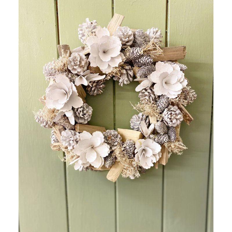 Fresh (Live) Pine 32cm Wreath