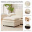Modern Upholstered Arm Modular Storeable Sectional Sofa-2046440635
