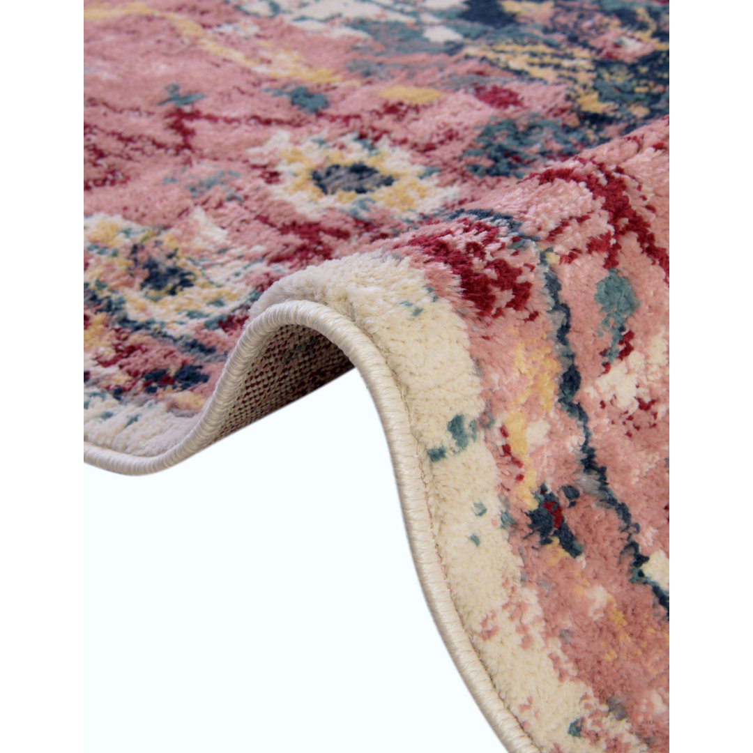 Geometric Indoor Rug Bungalow Rose Rug 