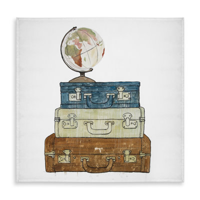 Go Around the World Astronomy Tablecloth for Man Cave Decor